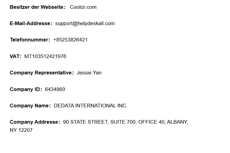 Impressum